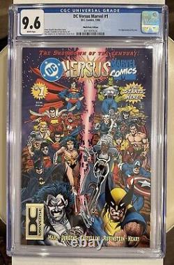 DC contre Marvel #1 CGC 9.6 TRÈS RARE VARIANT DCU ! Recensement 20 1ère App ACCESS