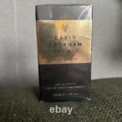 David Beckham Instinct Or Édition Très Rare Eau De Toilette Spray Naturel 50ml