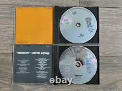 David Bowie très rare 1ère édition 1984 RCA lot complet de 17 CD en très bon état