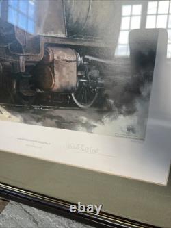 David Shepherd édition limitée trilogie des dépôts de vapeur de Guildford très rare encadrée