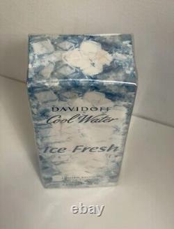 Davidoff Cool Water Ice Fresh Édition Limitée 125ml EDT pour Hommes Spray Très Rare