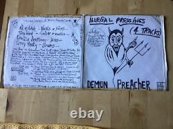 Démon Prêcheur, EP 1ère édition 1978, n° 229 de 500 exemplaires en édition limitée, punk très rare, Ex