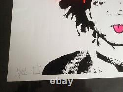 Dface'saddo (basquiat) 'rouge' Impression en édition limitée très rare