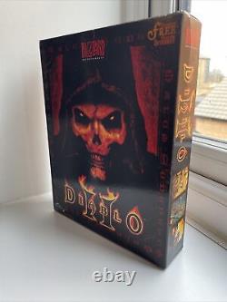 Diablo II (2) (PC, Mac, 2000) Coffret cadeau exclusif Édition de Noël TRÈS RARE