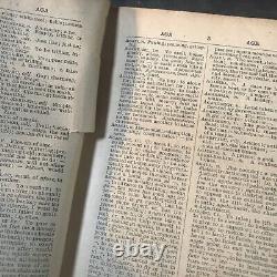 Dictionnaire japonais-anglais Hepburn antique de 1916, 2e édition, original, très rare