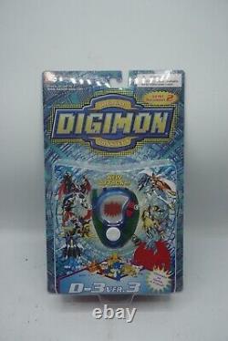 Digimon Digivice D3 Version 3 Anglais Très Rare Boîte OO43