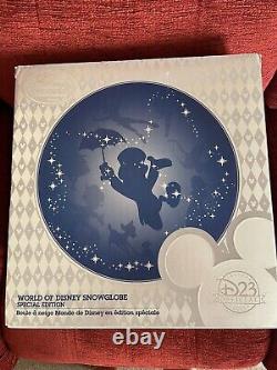 Disney 25e anniversaire Monde de Disney édition exclusive D23 de 250 exemplaires. Très rare