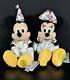 Disney Mickey & Minnie 90e Anniversaire Peluche Édition Limitée Neuf Avec Étiquettes Très Rare