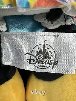 Disney Mickey & Minnie 90e Anniversaire Peluche Édition Limitée Neuf Avec Étiquettes Très Rare