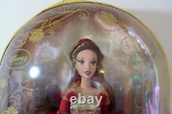 Disney Store Deluxe Beauty And The Beast Belle Doll Limited Edition Très Rare