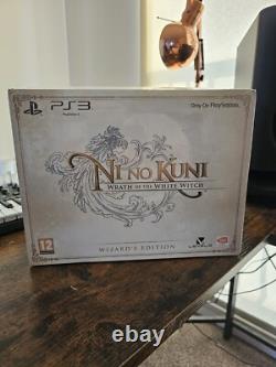 ÉDITION DE SORCIER TRÈS RARE Ni No Kuni PS3 État Neuf + Jamais Ouvert Scellé