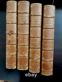 ÉDITION LIMITÉE TRÈS RARE - Ballades britanniques populaires par R Brimley Johnson 1894