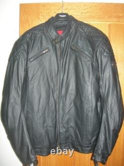 ÉDITION SPÉCIALE VESTE EN CUIR DE MOTO TRIUMPH ACE CAFE Très Rare XL
