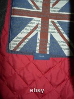 ÉDITION SPÉCIALE VESTE EN CUIR DE MOTO TRIUMPH ACE CAFE Très Rare XL