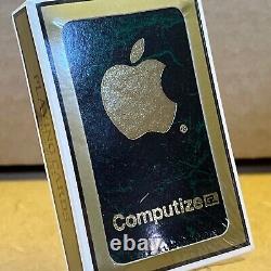 ÉDITION TRÈS RARE - Jeu de cartes Apple Computer SCÉLLÉ JAMAIS OUVERT