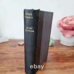 ÉDITION VINTAGE TRÈS RARE Elsie Venner par Holmes, Oliver Wendell copie de bibliothèque