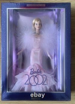 Édition Collector RARE Barbie 2002 #53975 neuve en boîte non déballée très collectionnable robe rose