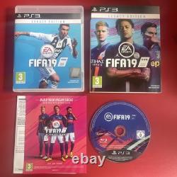 Édition Legacy de FIFA 19 avec jaquette en carton et manuel TRÈS RARE PlayStation PS3