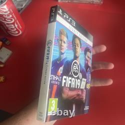 Édition Legacy de FIFA 19 avec jaquette en carton et manuel TRÈS RARE PlayStation PS3