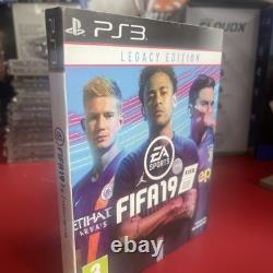 Édition Legacy de FIFA 19 avec jaquette en carton et manuel TRÈS RARE PlayStation PS3