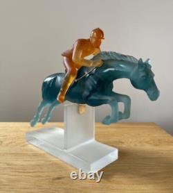 Édition Limitée Très Rares Daum Jockey et Cheval #1000 de 1000 Épuisé en 2009