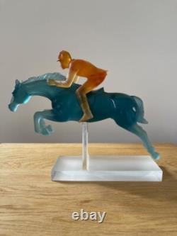 Édition Limitée Très Rares Daum Jockey et Cheval #1000 de 1000 Épuisé en 2009