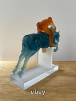 Édition Limitée Très Rares Daum Jockey et Cheval #1000 de 1000 Épuisé en 2009