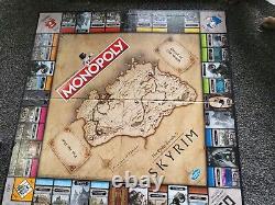 Édition Monopoly Skyrim - très rare, non emballée et toutes les pièces scellées, complète.