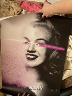 Édition TRÈS RARE de 10 impressions Monroe, Sabre Laser de CHRIS BOYLE 2020 Vision