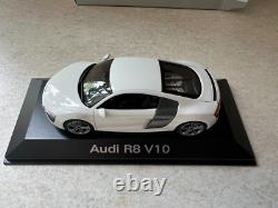 Édition Très Rare Schuco Dealer Audi R8 V10 Ibis Blanc 1/43