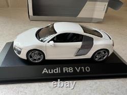 Édition Très Rare Schuco Dealer Audi R8 V10 Ibis Blanc 1/43