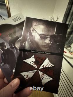 Édition collector très rare de Resident Evil Umbrella Chronicles avec pistolet zapper et jeu