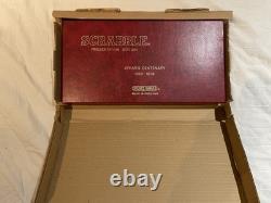 Édition de présentation du centenaire très rare de Scrabble Collectors Spear 1878-1978