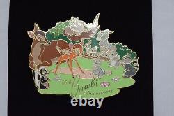 Édition limitée Disney Le 500 65e anniversaire Jumbo Bambi Pin Wdw Très rare DL