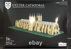 Édition limitée Lego Certified Professional de la cathédrale d'Exeter. Très rare.