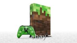 Édition limitée de Xbox 1s Minecraft, plus vendue TRÈS RARE