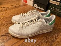 Édition limitée très rare Adidas Stan Smith Consortium en cuir d'autruche