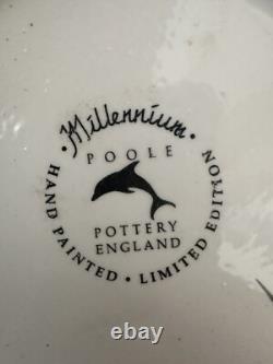 Édition limitée très rare de 2000 Vase Millennium de la collection Poole Studio