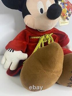 Édition limitée très rare de Mickey Mouse, l'apprenti sorcier en peluche, N° 553 sur 2500.