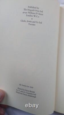 Édition très rare en dur de Cider With Rosie par Laurie Lee. Œuvres pour piano