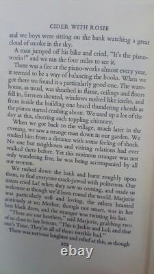 Édition très rare en dur de Cider With Rosie par Laurie Lee. Œuvres pour piano