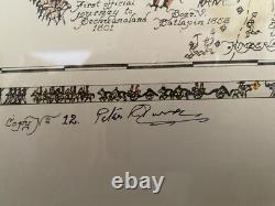 Édition très rare limitée de la carte picturale de PETER REYNOLDS FURSE