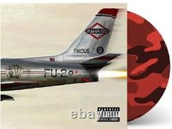 Eminem Kamikaze Édition Limitée Disque Image Vinyle LP Rouge Camouflage (2018) Très Rare