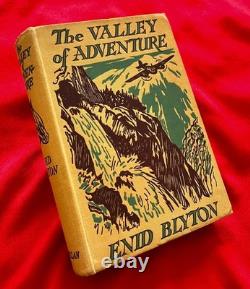 Enid Blyton La Vallée de l'Aventure 1ère Édition Avec Jaquette 1947 Très Rare