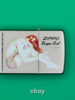 Ensemble limité très rare Varga Girl et montre - Importation japonaise Zippo neuve