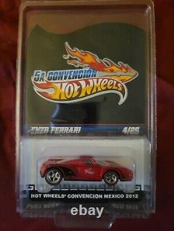Enzo Ferrari Hot Wheels 2012 Convention Mexique Très Rare Edition Limitée