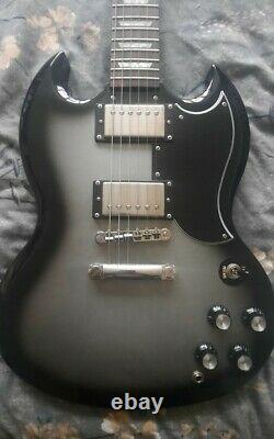 Epiphone G400 Sg Pro Super-limited Edition 1961 Silver Burst Very Rare