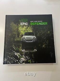 Épique Le nouveau livre en édition limitée du Land Rover Defender en anglais très rare
