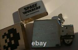 Espace Invaders 20th Anniversary Limited Edition Zippo Lighter C. 1998, Très Rare
