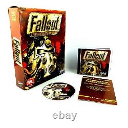Fallout 1 I Pc Big Box Très Rare Édition Collector Version Polonaise